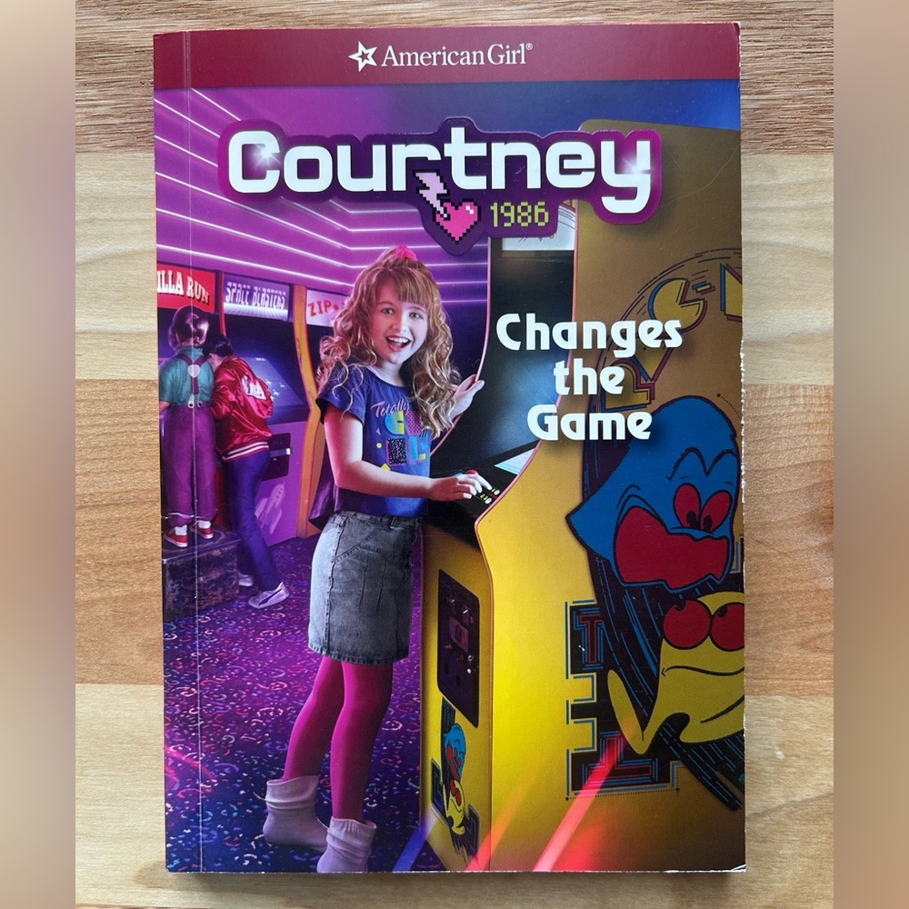 4/$20🌷📕American Girl “Courtney 1986 Changes the Game” Paperback Book AGE 8+